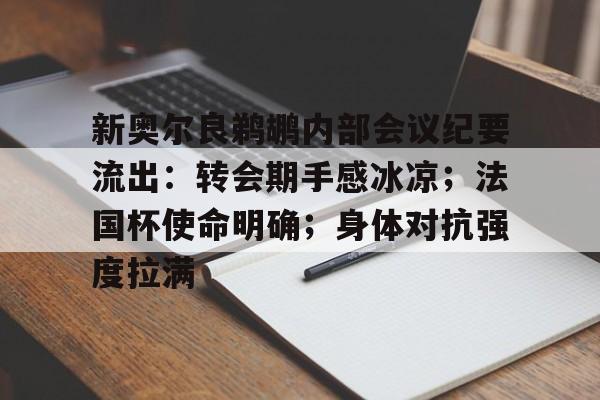 九游娱乐平台 -包含新奥尔良鹈鹕内部会议纪要流出：转会期手感冰凉；法国杯使命明确；身体对抗强度拉满的词条